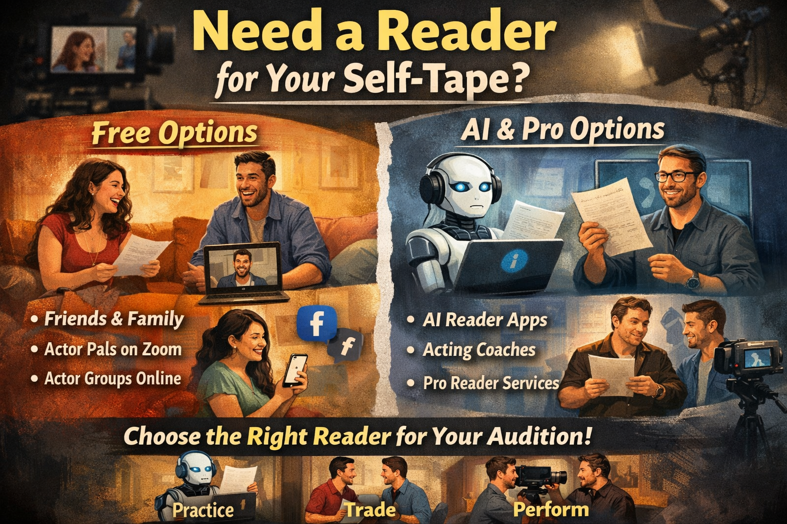 How to Find a Reader for Your Self Tape Audition