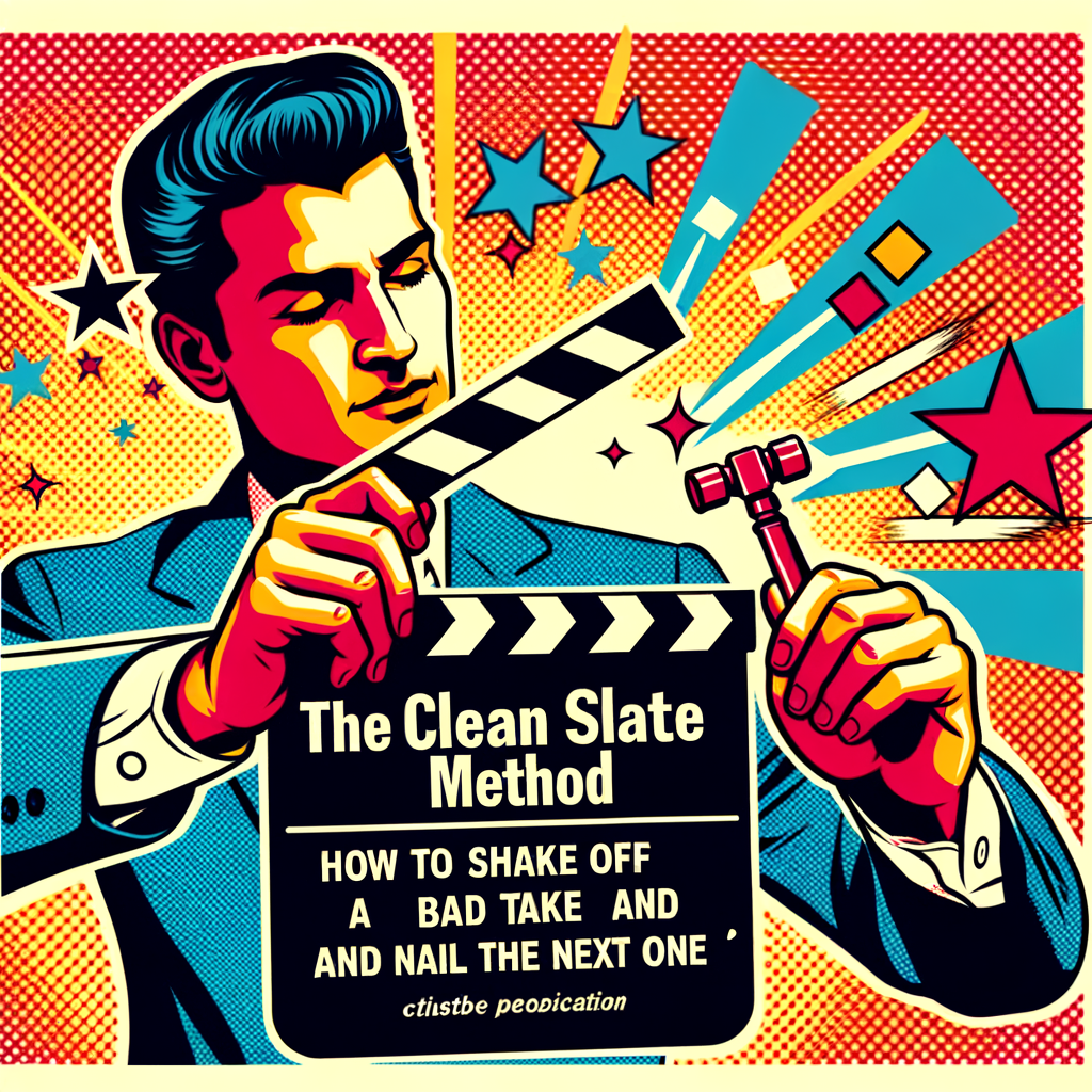 The Clean Slate Method: How to Shake Off a Bad Take and Nail the Next One