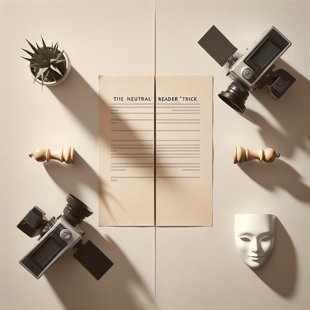 The “Neutral Reader” Trick: How to Keep Your Self Tape From Feeling Like Two Actors Auditioning