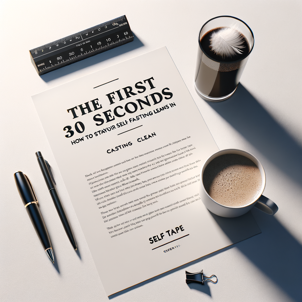 The First 30 Seconds: How to Start Your Self Tape So Casting Leans In