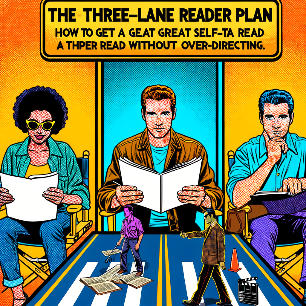 The “Three-Lane” Reader Plan: How to Get a Great Self-Tape Read Without Over-Directing